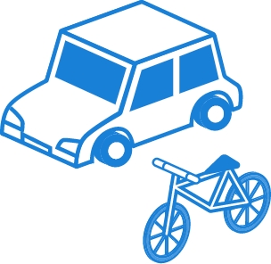 車・バイク自転車通勤OK