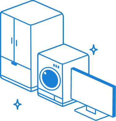 家電製品のイラスト